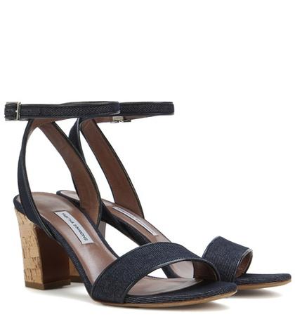 Edit Leticia Denim Sandals