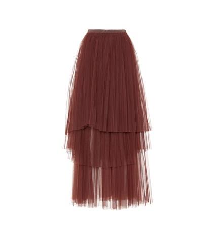 Woolrich Tiered Tulle Skirt
