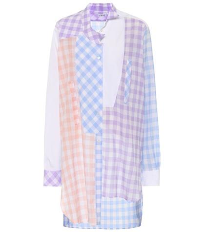 Loewe Gingham Cotton-blend Shirt