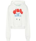 Christopher Kane Heart Not Troubled Cotton Hoodie