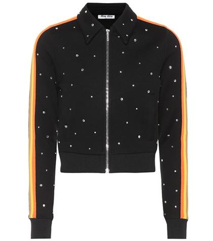 Miu Miu Crystal-embellished Jacket