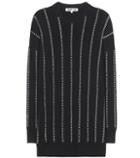 Mcq Alexander Mcqueen Embellished Wool Sweatshirt