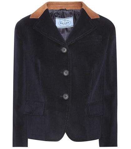 Prada Cotton Corduroy Jacket
