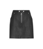 Calvin Klein Jeans Exclusive To Mytheresa.com – Leather And Suede Miniskirt