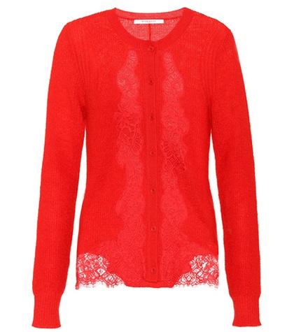 Givenchy Mohair And Wool-blend Cardigan