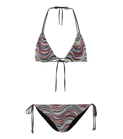 Prada Striped Bikini