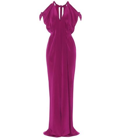 Roland Mouret Hessle Silk-satin Gown
