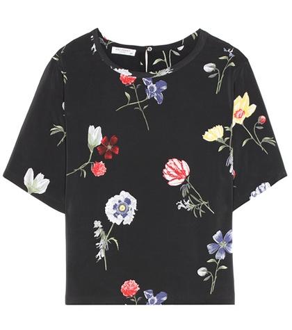 Equipment Brynn Floral Silk Top
