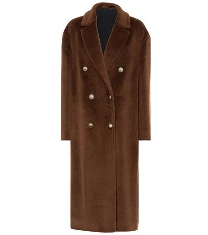 Brunello Cucinelli Alpaca Double-breasted Coat