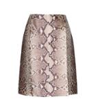 Victoria Beckham Printed Silk Skirt
