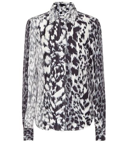 Victoria Beckham Printed Silk Shirt