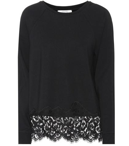 Dorothee Schumacher Effortless Emotion Lace-trimmed Top