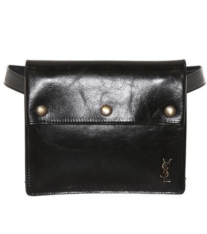 Saint Laurent Noé Saint Laurent Leather Belt Bag