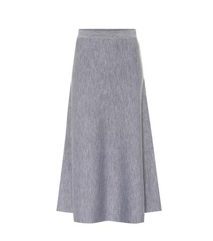 Gabriela Hearst Freddie Wool-blend Skirt