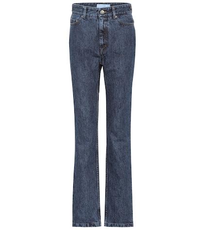 Matthew Adams Dolan High-rise Straight Jeans