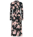 Erdem Nolene Floral Jersey Midi Dress