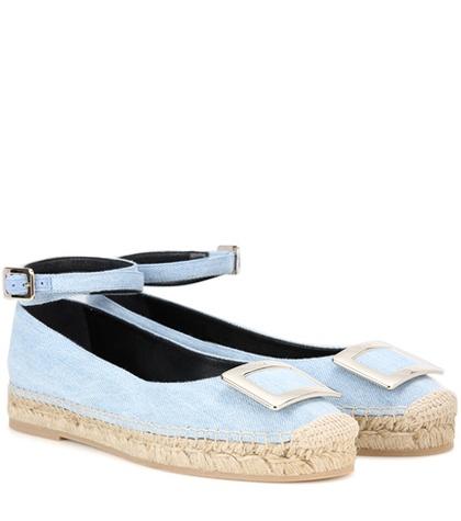 Victoria Victoria Beckham Mytheresa.com Exclusive Embellished Fabric Sandals