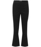 Frame Slit Cropped Corduroy Pants