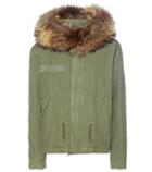 J Brand Fur-trimmed Cotton Parka