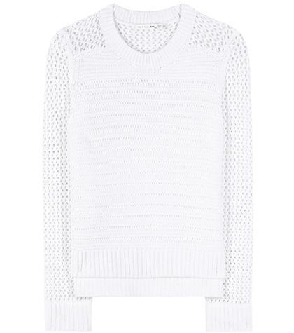 Rag & Bone Annie Open-knit Cotton Sweater