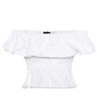 Rejina Pyo Mina Off-the-shoulder Cotton Top