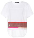 Adidas By Stella Mccartney Essential Logo Cotton T-shirt