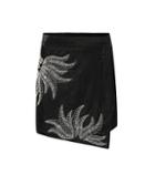 Dodo Bar Or Embellished Velvet Miniskirt