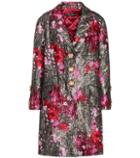 Dolce & Gabbana Floral-printed Jacquard Coat