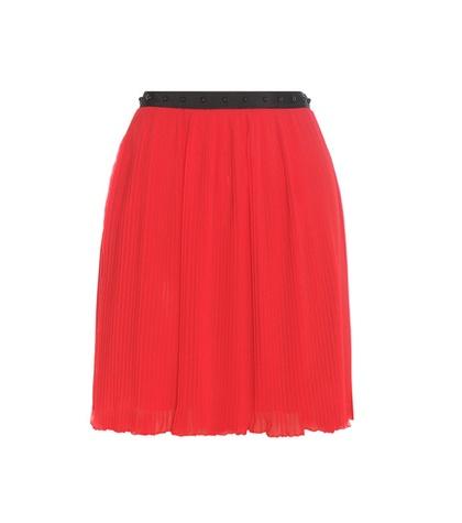 Stella Mccartney Embellished Pleated Miniskirt