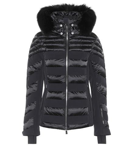 Toni Sailer Dioline Fur-trimmed Ski Jacket