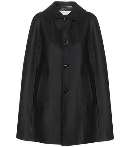 Saint Laurent Wool Cape