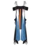Chlo Plissee-pleated Off-the-shoulder Dress