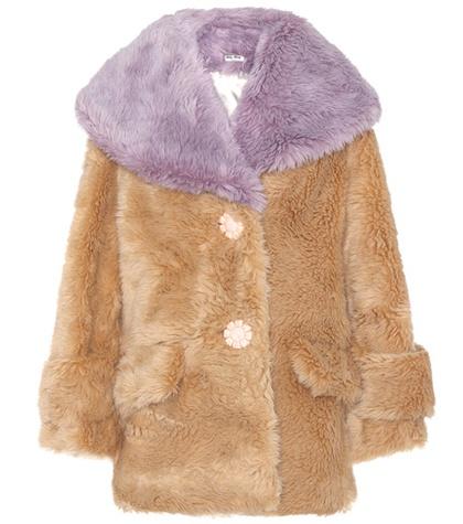 Miu Miu Faux-fur Coat