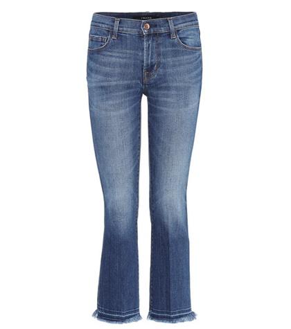 Chlo Selena Bootcut Cropped Skinny Jeans