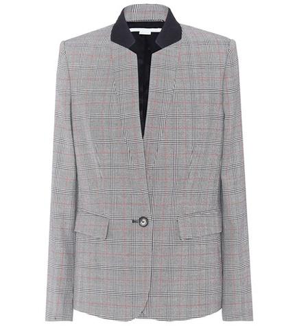 Stella Mccartney Checked Wool Jacket