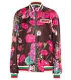 Gucci Reversible Silk Twill Jacket