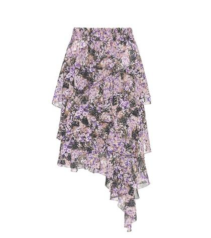 Isabel Marant, Toile Jeezon Asymmetric Ruffled Skirt
