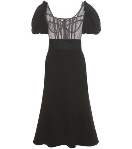Dolce & Gabbana Wool And Cotton-blend Dress