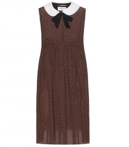 Saint Laurent Silk Mini Dress