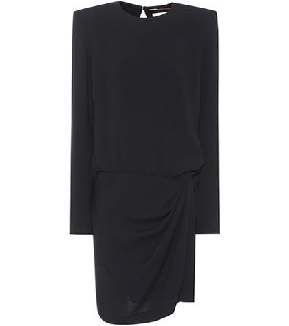 Saint Laurent Long-sleeved Minidress
