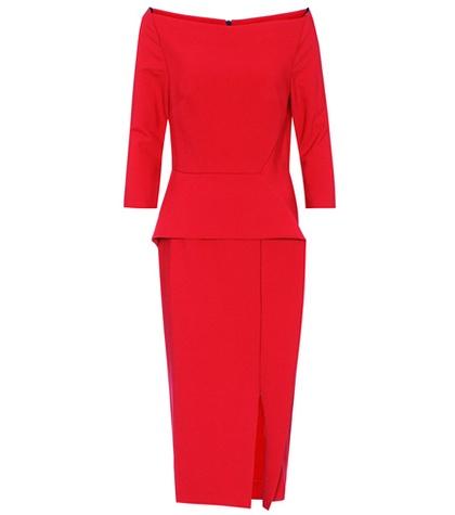 Roland Mouret Ardingly Crêpe Dress