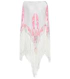 Church's Twilight's Love Flowers Silk Poncho