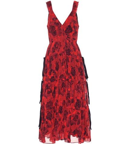 Proenza Schouler Silk Crêpe Chiffon Dress