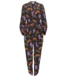 Stella Mccartney Printed Silk Jumpsuit