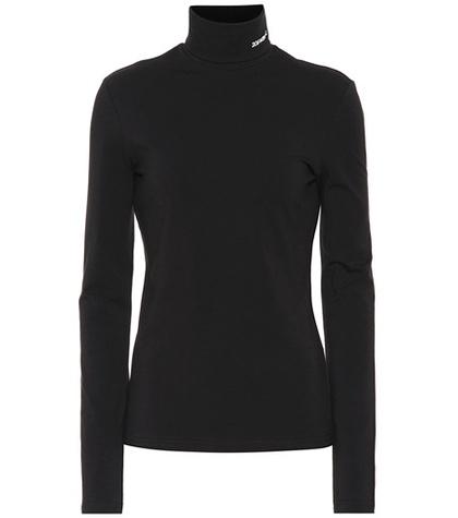 Calvin Klein 205w39nyc Stretch-cotton Turtleneck Top
