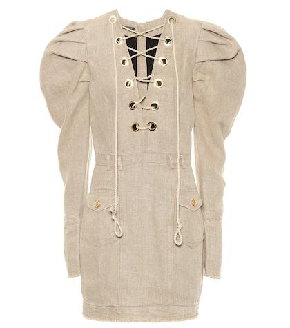 Balmain Linen Minidress