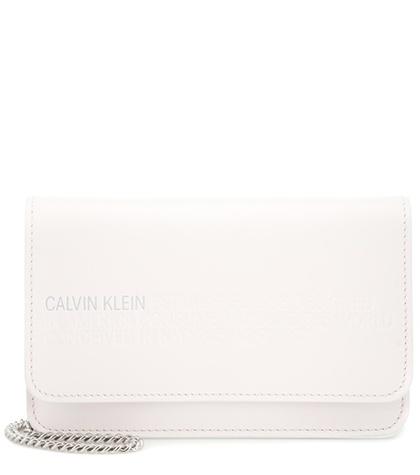 Calvin Klein 205w39nyc Embossed Leather Crossbody