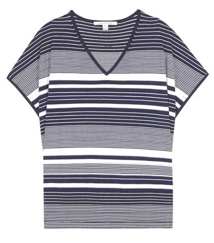 Valentino Honey Silk And Cotton-blend Sweater