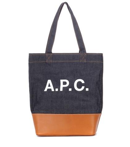 Zimmermann Axel Denim And Leather Tote