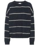 Acne Studios Rhira Striped Mohair-blend Sweater